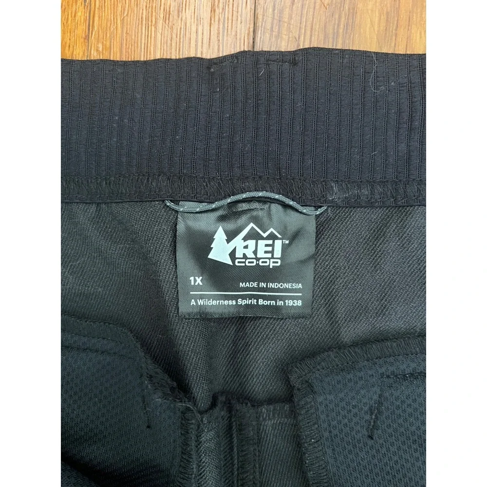 REI Co-op Mens Softshell Hiking Pants Gray Outdoor Technical Trousers 1X 40x32